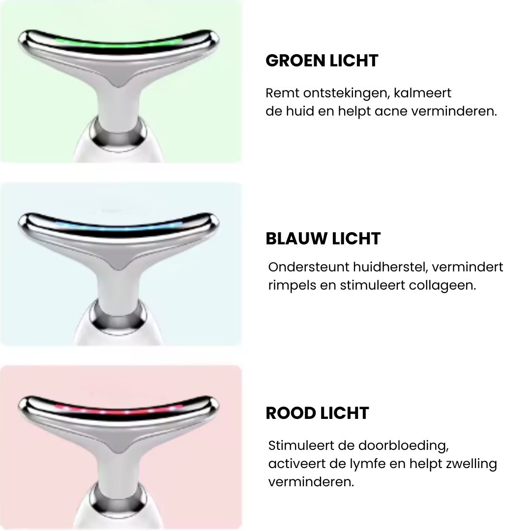 Huidboost Pro - slimme huidtool voor een strakkere en zuivere huid